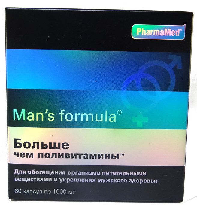 Мен-с формула больше чем поливитамины 60 капсул в Минске — купить ...