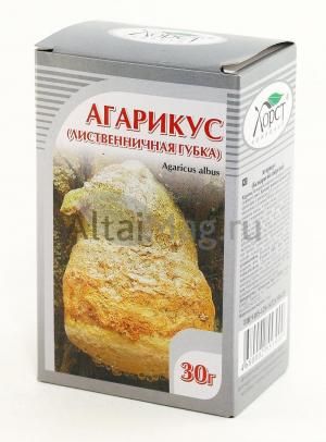 Агарикус (лиственничная губка), 30 г (Хорст) в Минске — купить недорого ...