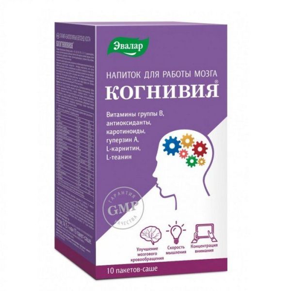 Изображение товара Когнивия Эвалар пакеты-саше №10 Когнивия Эвалар пакеты-саше №10 фотография