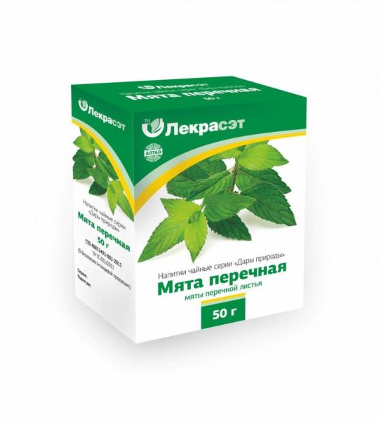 Мята перечная, листья, 50 г (Лекра-сэт) фотография